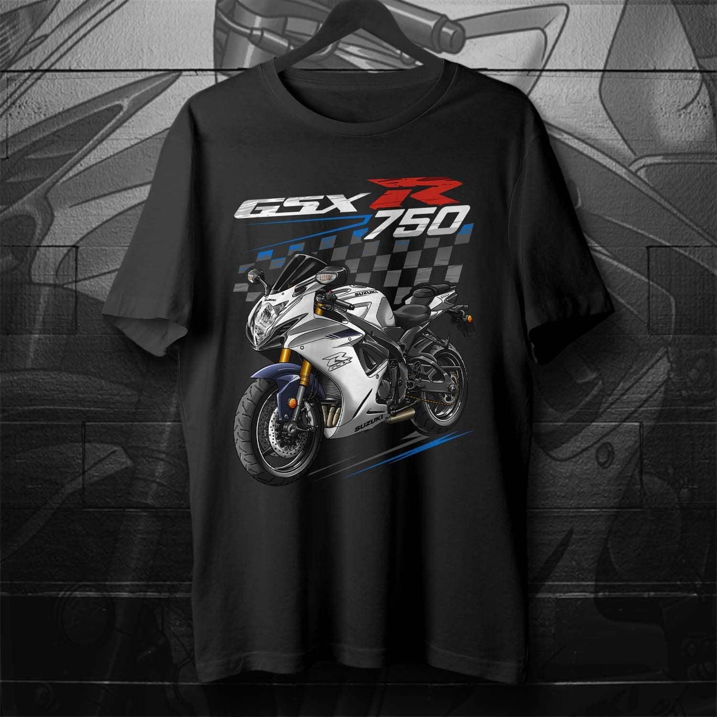 Suzuki GSX-R750 2021-23 Inspired T-Shirt - Motorcycle Tee Shirt
