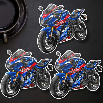 Suzuki GSXR 1000 2017-19 Inspired Stickers - Set of 3 Motorcycle Decals