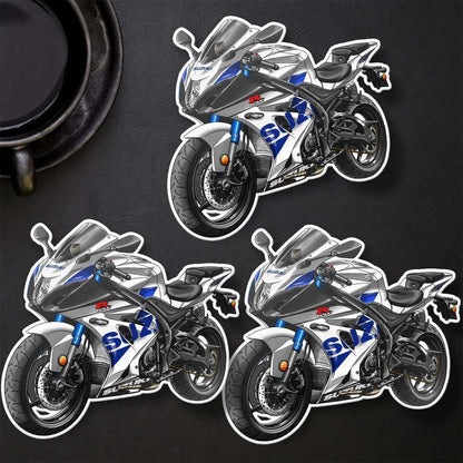 Suzuki GSXR 1000 2017-19 Inspired Stickers - Set of 3 Motorcycle Decals