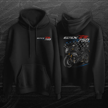Suzuki GSX-R750 2011-14 Inspired Hoodie - Motorcycle Sweatshirt