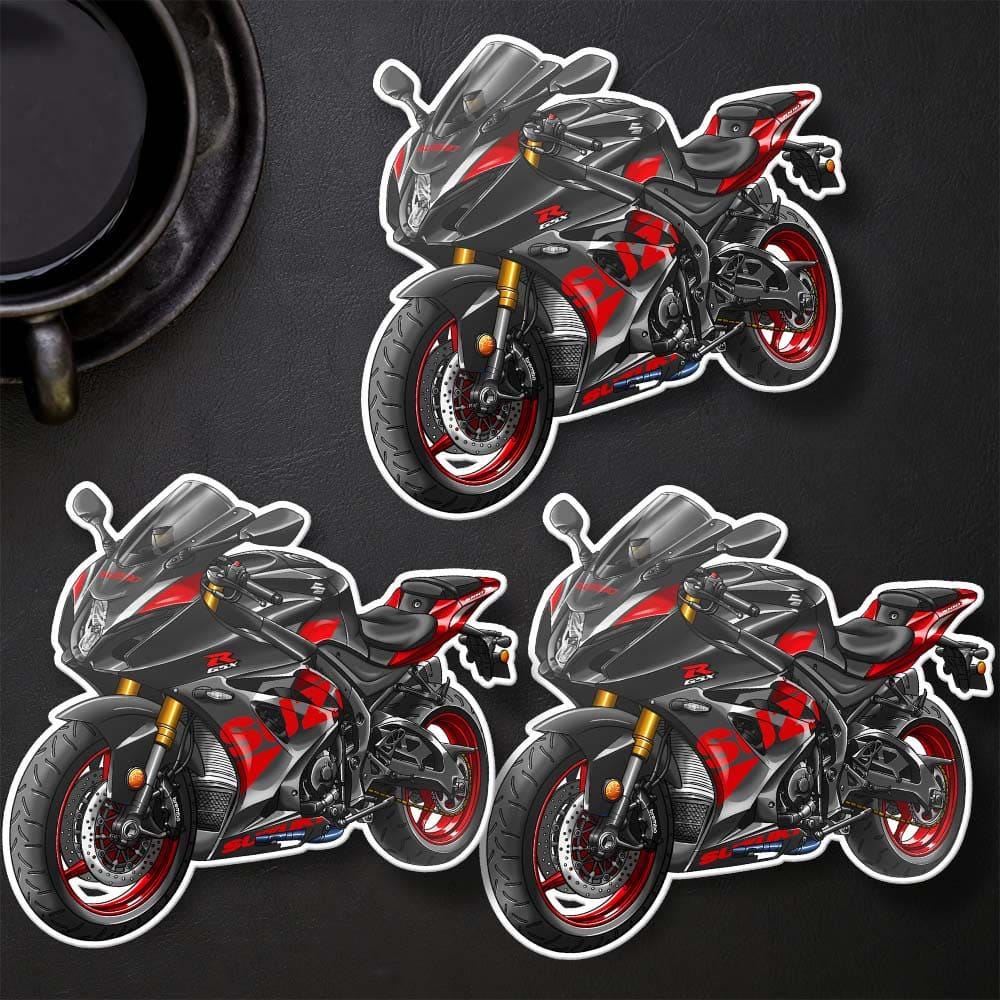 Suzuki GSXR 1000 2019-20 Inspired Stickers - Set of 3 Motorcycle Decals