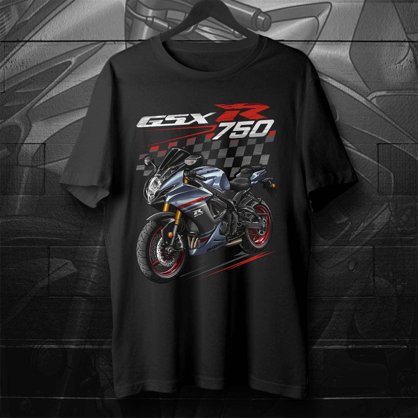 Suzuki GSX-R750 2021-23 Inspired T-Shirt - Motorcycle Tee Shirt