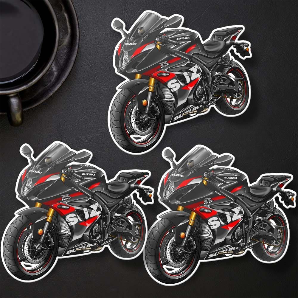 Suzuki GSXR 1000 2021-23 Inspired Stickers - Set of 3 Motorcycle Decals