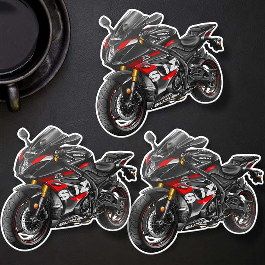 Suzuki GSXR 1000 2021-23 Inspired Stickers - Set of 3 Motorcycle Decals