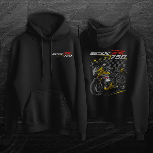 Suzuki GSX-R750 2017-20 Inspired Hoodie - Motorcycle Sweatshirt