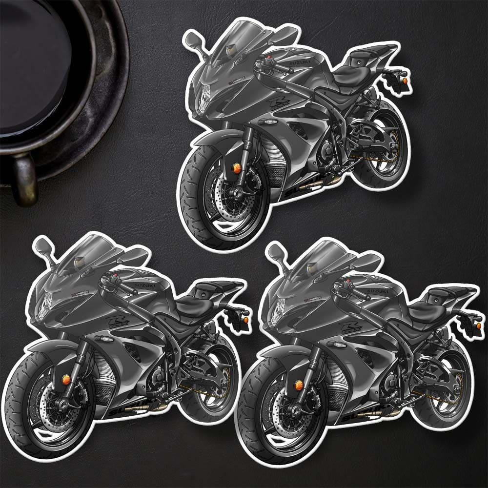 Suzuki GSXR 1000 2021-23 Inspired Stickers - Set of 3 Motorcycle Decals