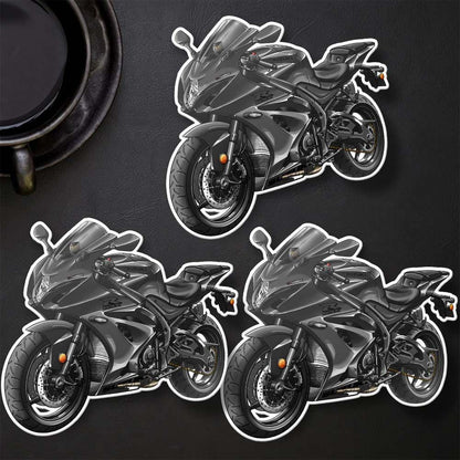 Suzuki GSXR 1000 2021-23 Inspired Stickers - Set of 3 Motorcycle Decals
