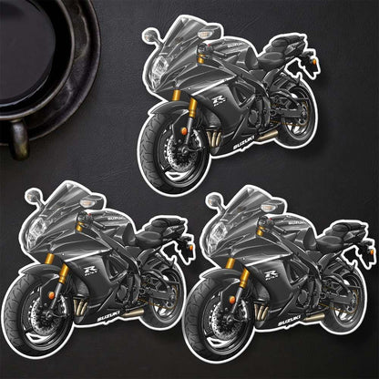 Suzuki GSX-R750 2024 Inspired Stickers - Set of 3 Motorcycle Decals