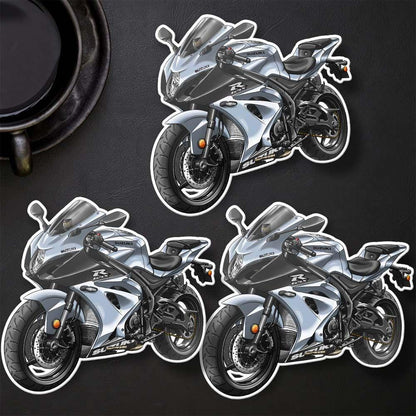 Suzuki GSXR 1000 2021-23 Inspired Stickers - Set of 3 Motorcycle Decals