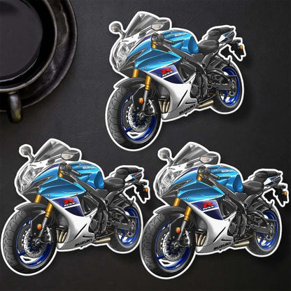 Suzuki GSX-R750 2024 Inspired Stickers - Set of 3 Motorcycle Decals