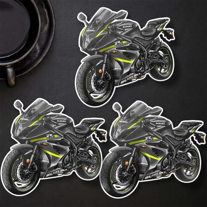 Suzuki GSXR 1000 2021-23 Inspired Stickers - Set of 3 Motorcycle Decals