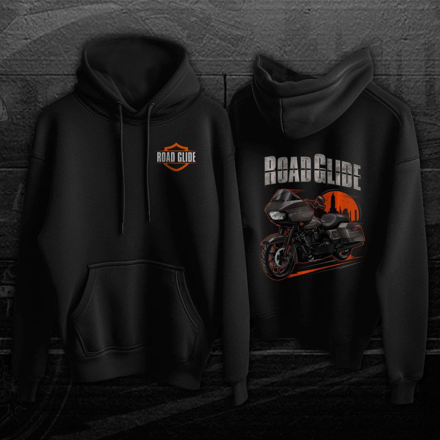 Harley Road Glide Special FLTRXS Hoodie 2017 - 2019 - Biker Motorcycle Sweatshirt