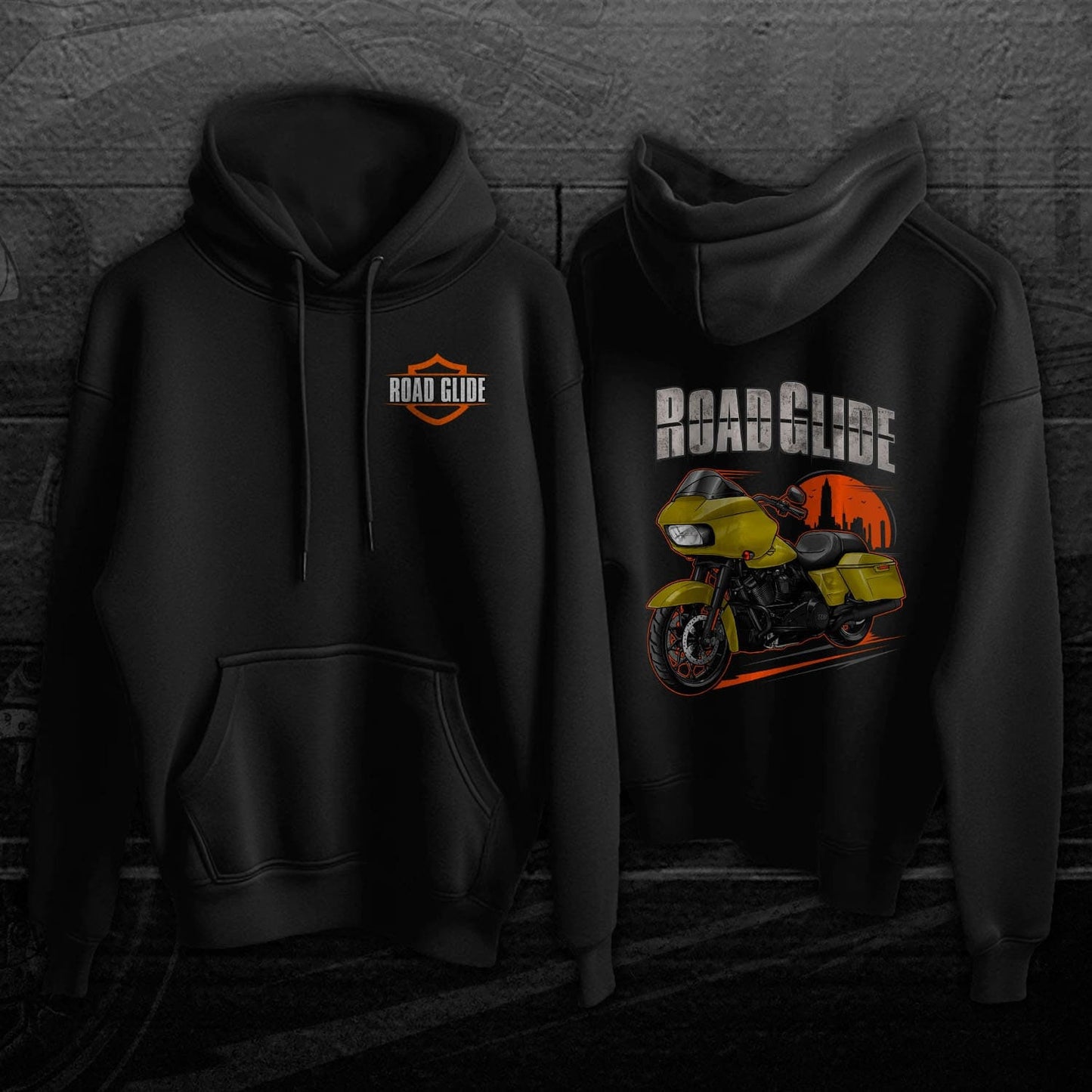 Harley Road Glide Special FLTRXS Hoodie 2017 - 2019 - Biker Motorcycle Sweatshirt