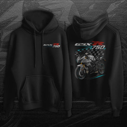 Suzuki GSX-R750 2017-20 Inspired Hoodie - Motorcycle Sweatshirt