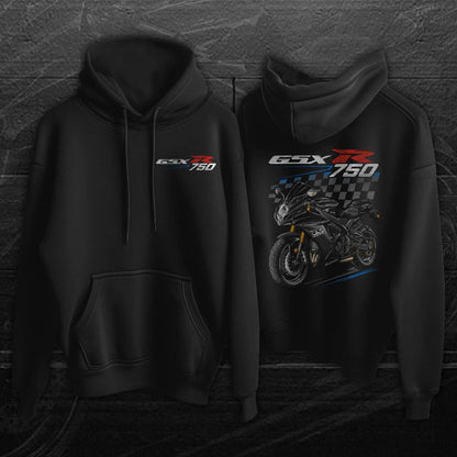 Suzuki GSX-R750 2017-20 Inspired Hoodie - Motorcycle Sweatshirt