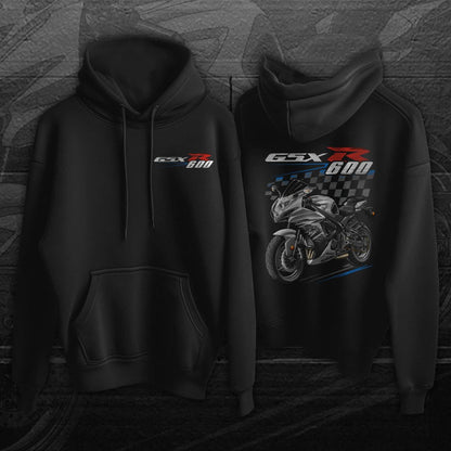 Suzuki GSX-R600 2011-15 Inspired Hoodie - Motorcycle Sweatshirt