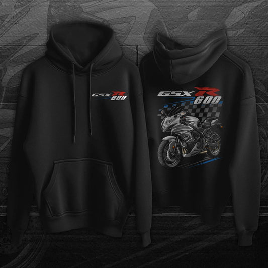 Suzuki GSX-R600 2011-15 Inspired Hoodie - Motorcycle Sweatshirt