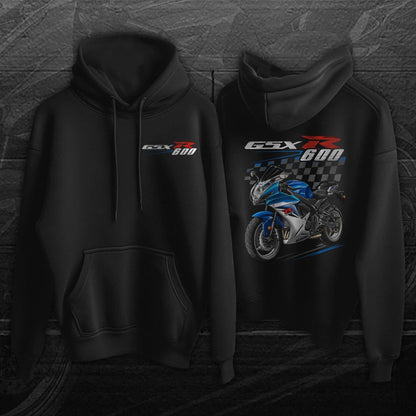 Suzuki GSX-R600 2011-15 Inspired Hoodie - Motorcycle Sweatshirt