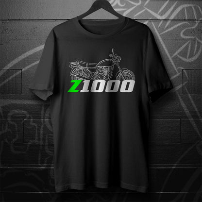 Kawasaki Z1000 & KZ1000 Inspired T-Shirt - Motorcycle Tee Shirt for Riders