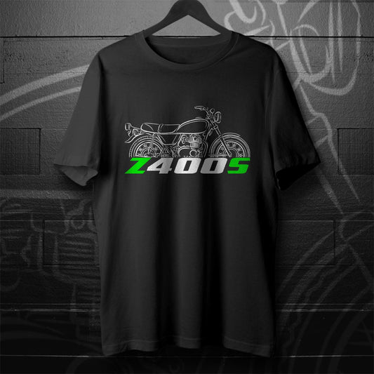Kawasaki Z400S & KZ400S Inspired T-Shirt - Motorcycle Tee Shirt for Riders