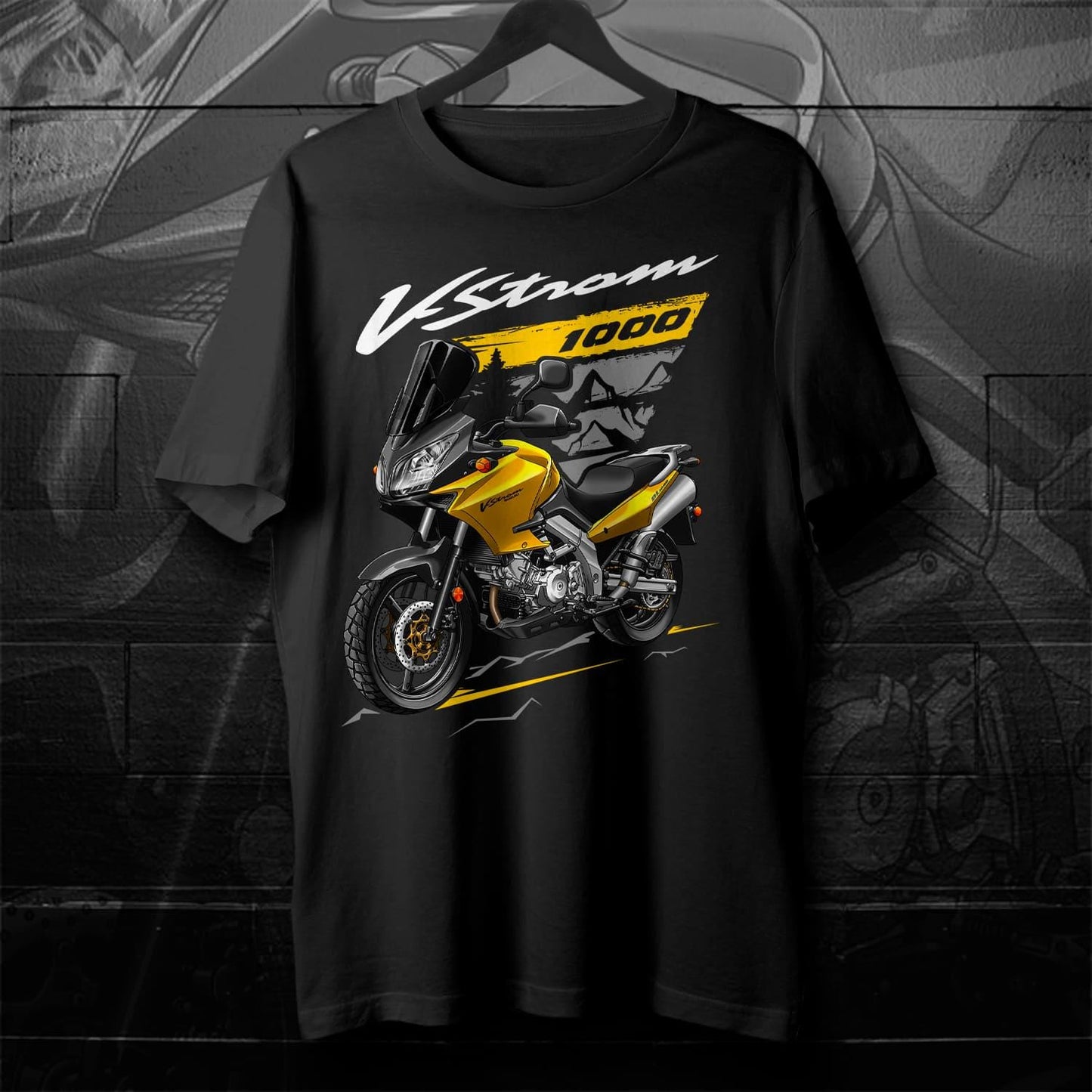 Suzuki V-Strom 1000 2002-06 Inspired T-Shirt - Motorcycle Tee Shirt