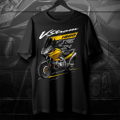 Suzuki V-Strom 1000 2002-06 Inspired T-Shirt - Motorcycle Tee Shirt
