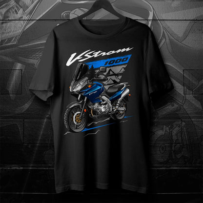 Suzuki V-Strom 1000 2002-06 Inspired T-Shirt - Motorcycle Tee Shirt