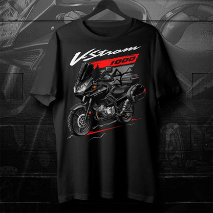 Suzuki V-Strom 1000 2007-12 Inspired T-Shirt - Motorcycle Tee Shirt