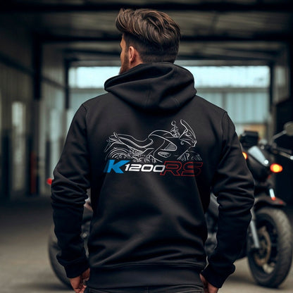 BMW K1200RS Hoodie - Motorcycle Sweatshirt for Motorrad Riders