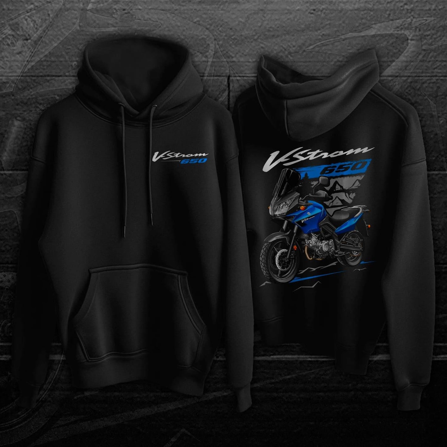 Suzuki V-Strom 650 2006-11 Inspired Hoodie - Motorcycle Sweatshirt