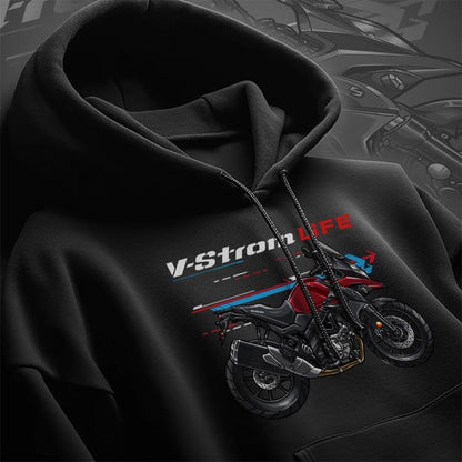 Suzuki V-Strom 650 2019-23 Inspired Hoodie - Motorcycle Sweatshirt