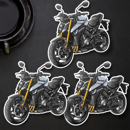 Suzuki GSX-S 1000 2021-24 Inspired Stickers - Set of 3 Biker Motorcycle Decals