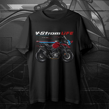 Suzuki V-Strom 650 2019-23 Inspired T-Shirt - Motorcycle Tee Shirt