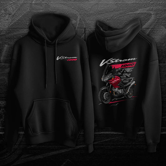 Suzuki V-Strom 1000 2002-06 Inspired Hoodie - Motorcycle Sweatshirt