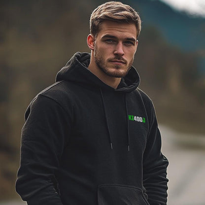 Kawasaki Z400J & KZ400J Inspired Hoodie - Motorcycle Sweatshirt for Riders