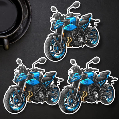 Suzuki GSX-8S Inspired Stickers - Set of 3 Biker Motorcycle Decals