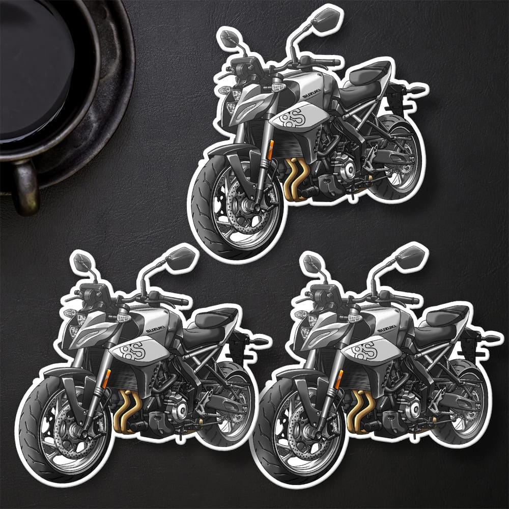 Suzuki GSX-8S Inspired Stickers - Set of 3 Biker Motorcycle Decals