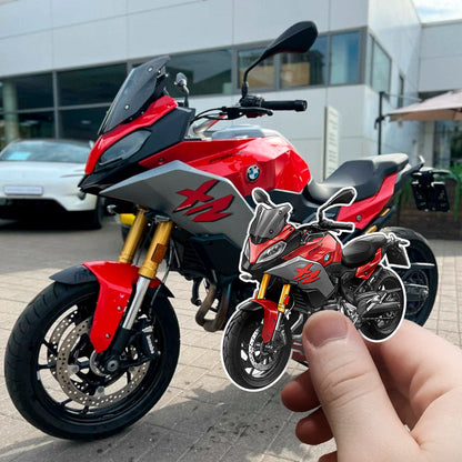 BMW F900XR Stickers - Set of 3 Motorcycle Decals for Motorrad Riders