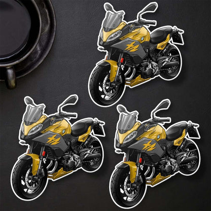 BMW F900XR Stickers - Set of 3 Motorcycle Decals for Motorrad Riders