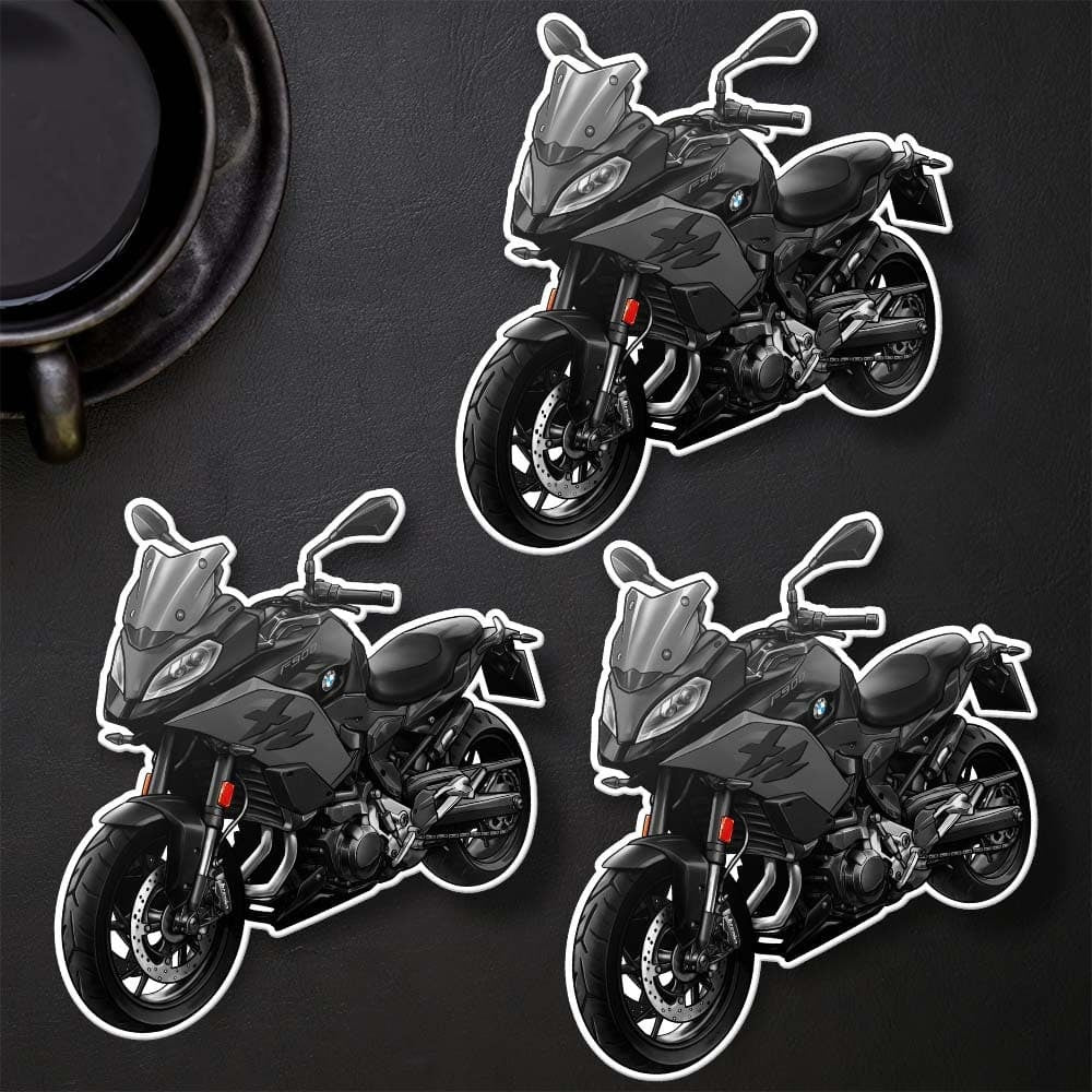 BMW F900XR Stickers - Set of 3 Motorcycle Decals for Motorrad Riders