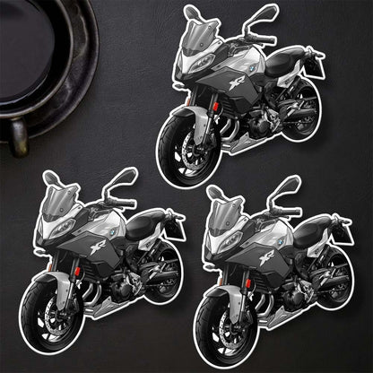 BMW F900XR Stickers - Set of 3 Motorcycle Decals for Motorrad Riders