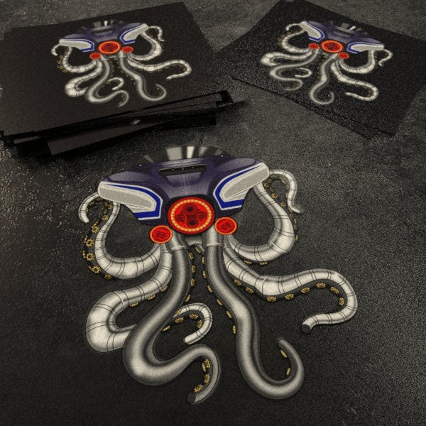 Harley Street Glide Stickers - Set of 3 Biker Motorcycle Decals