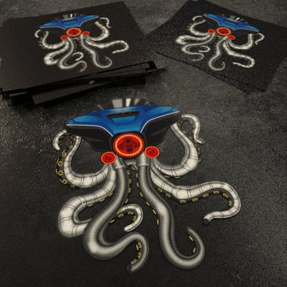 Harley Street Glide Stickers - Set of 3 Biker Motorcycle Decals