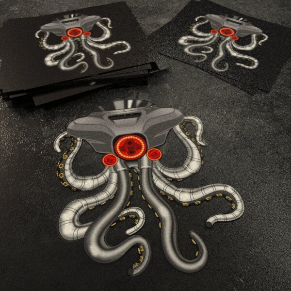 Harley Street Glide Stickers - Set of 3 Biker Motorcycle Decals