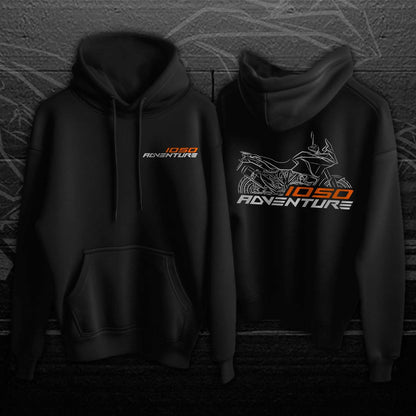 KTM 1050 Adventure Hoodie - Motorcycle Sweatshirt for ADV Riders