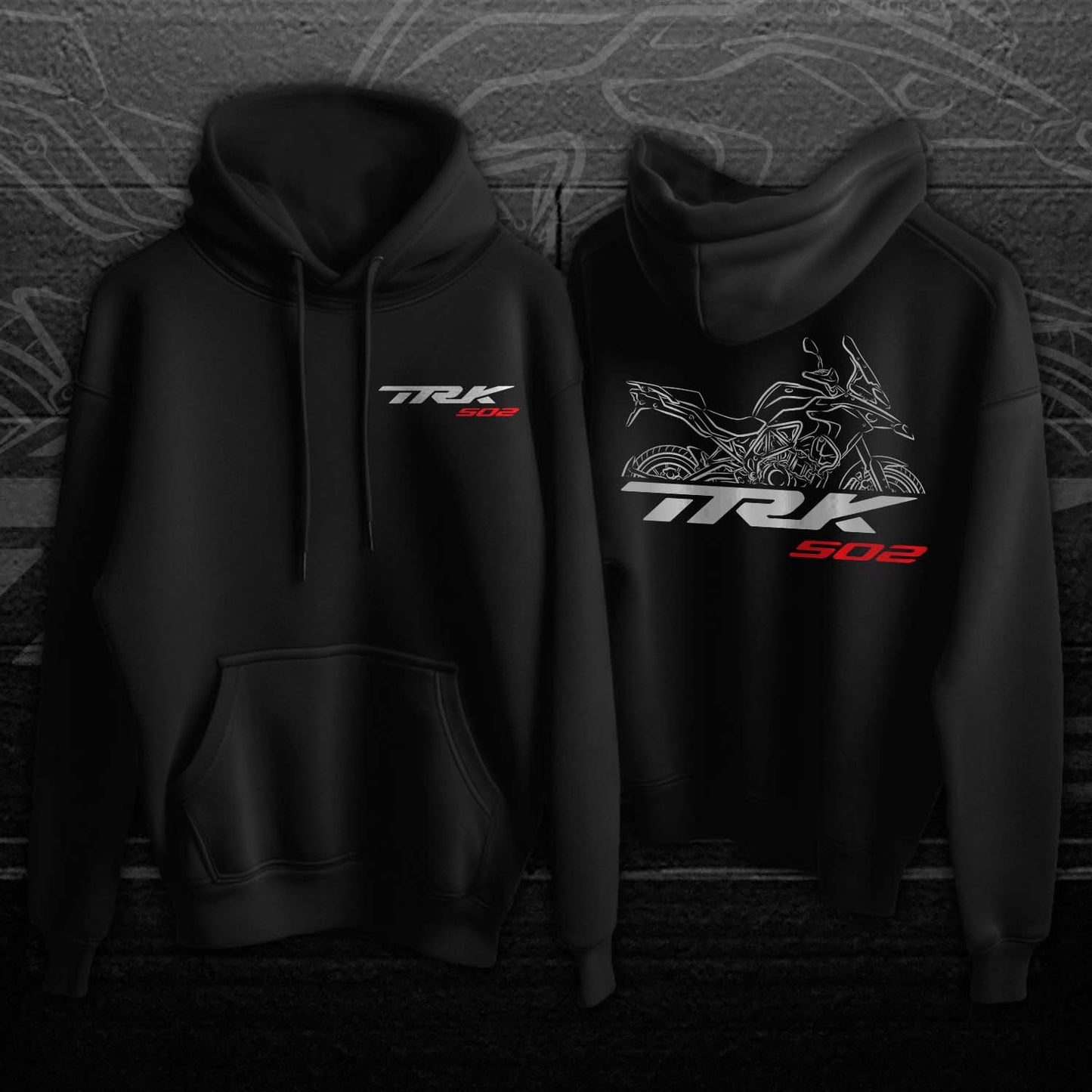 Benelli TRK 502 Hoodie - Motorcycle Sweatshirt for ADV Riders