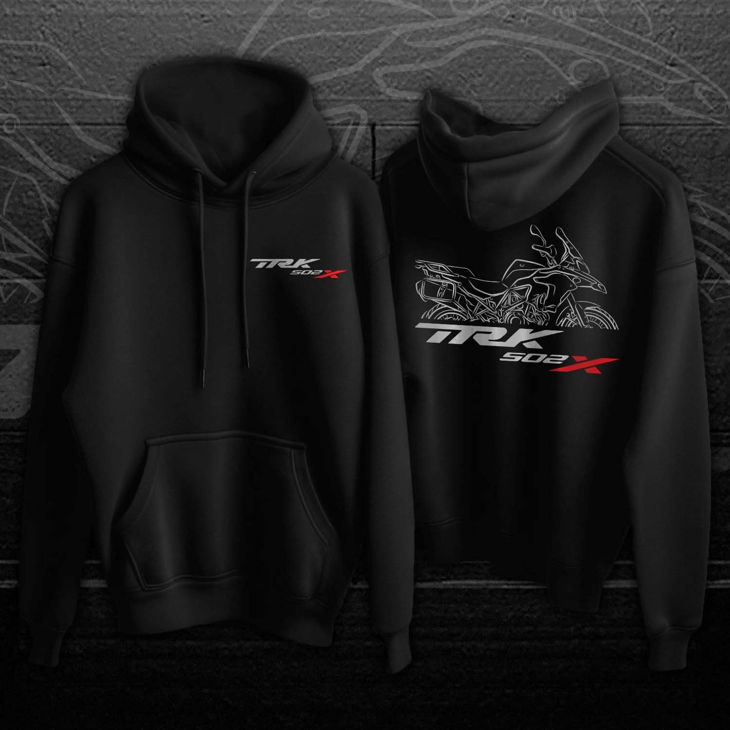 Benelli TRK 502 Hoodie - Motorcycle Sweatshirt for ADV Riders