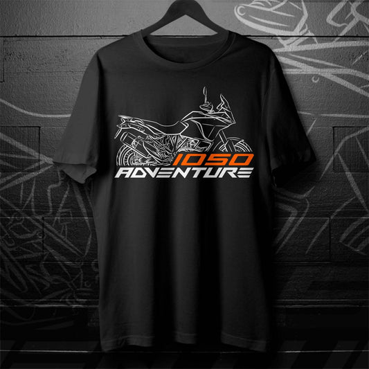 KTM 1050 Adventure T-Shirt - Motorcycle Tee Shirt for ADV Riders