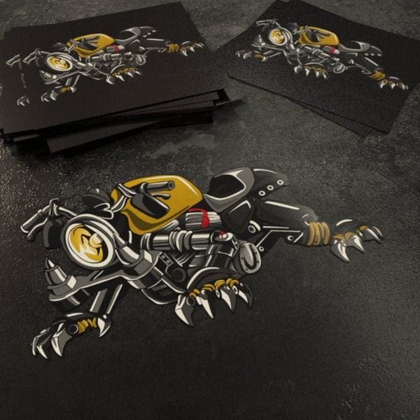 Harley Sportster Stickers - Set of 3 Biker Motorcycle Decals