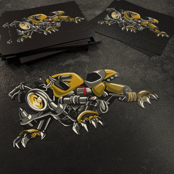 Harley Sportster Stickers - Set of 3 Biker Motorcycle Decals